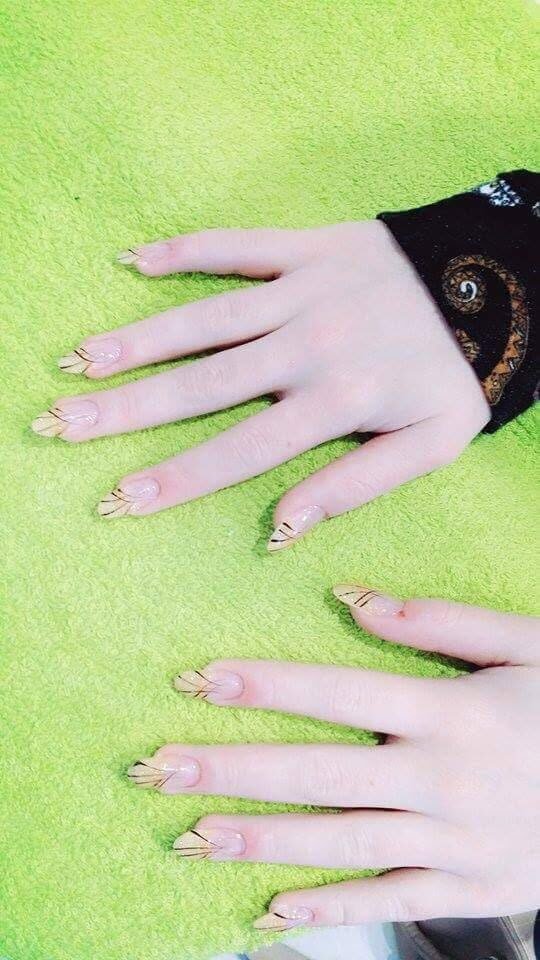 Dezente French-Nagelmodellage